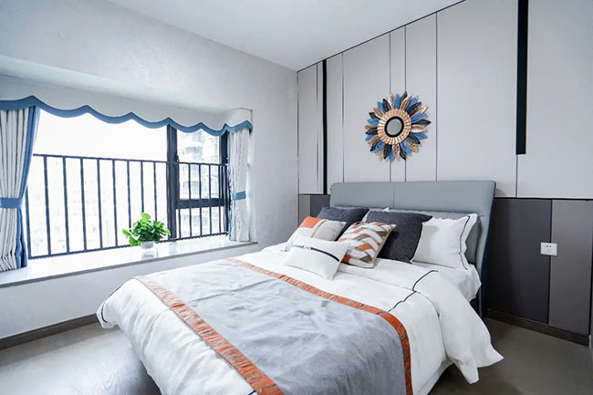 112㎡現(xiàn)代三居，收納與顏值兩不誤，還擁有獨立書房